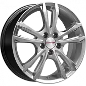 16'' 4x100 ET49 D60,1 6,0J КиК Samara Оригинал (КС866) сильвер