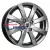 15'' 4x100 ET45 D56,6 6,0J K&K Джемини-оригинал (КС617) Алмаз черный