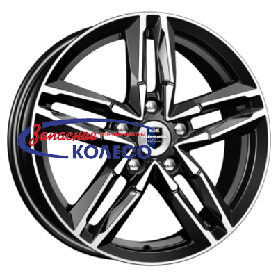 16'' 5x114,3 ET45 D67,1 6,0J K&K Sayan (КС731) Алмаз черный