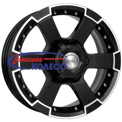 16'' 6x139,7 ET38 D100,1 7,0J K&K M56 (КС593) Алмаз черный