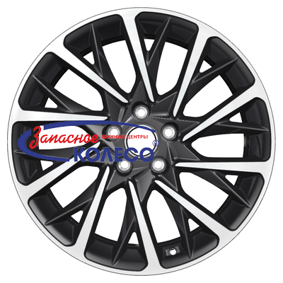 18'' 5x114,3 ET50,5 D67,1 7,5J Khomen Wheels KHW1804 (Sonata/Optima/Soul) Black-FP