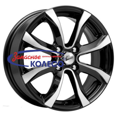 15'' 4x114,3 ET45 D67,1 6,0J iFree Дайс (КС696) Блэк Джек