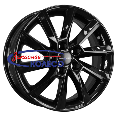 15'' 5x100 ET38 D57,1 6,0J Khomen Wheels KHW1507 (Rapid/Fabia) Black