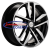 16'' 5x114,3 ET45 D60,1 6,5J Khomen Wheels KHW1612 (Toyota/Suzuki) Black-FP