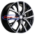 18'' 5x114,3 ET50 D54,1 7,0J Khomen Wheels KHW1806 (Coolray) Black-FP