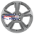 15'' 4x100 ET46 D54,1 6,0J Khomen Wheels KHW1502 (Rio/Solaris) Gray 15'' 4x100 ET46 D54,1 6,0J Khomen Wheels KHW1502 (Rio/Solaris) Gray