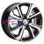 15'' 4x100 ET40 D60,1 6,0J Khomen Wheels KHW1501 (Logan/Sandero/Xray) Black-FP